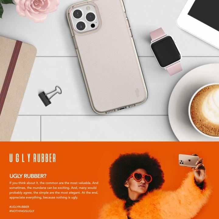Productafbeelding Ugly Rubber Vogue hoesje voor iPhone Xr 6,1" transparant (Apple iPhone XR)