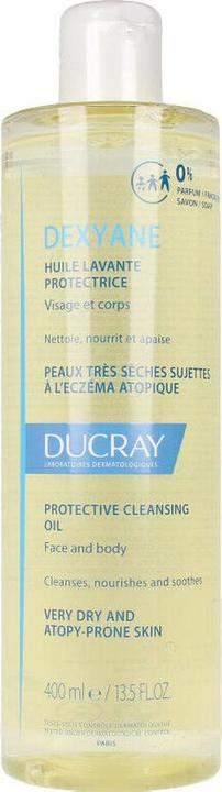 Actual product image Ducray Dexyane protective cleansing oil (Cleansing oil, 400 ml)