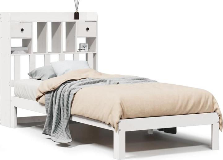 Produktbild vidaXL Bett mit Regal (140 x 200 cm)