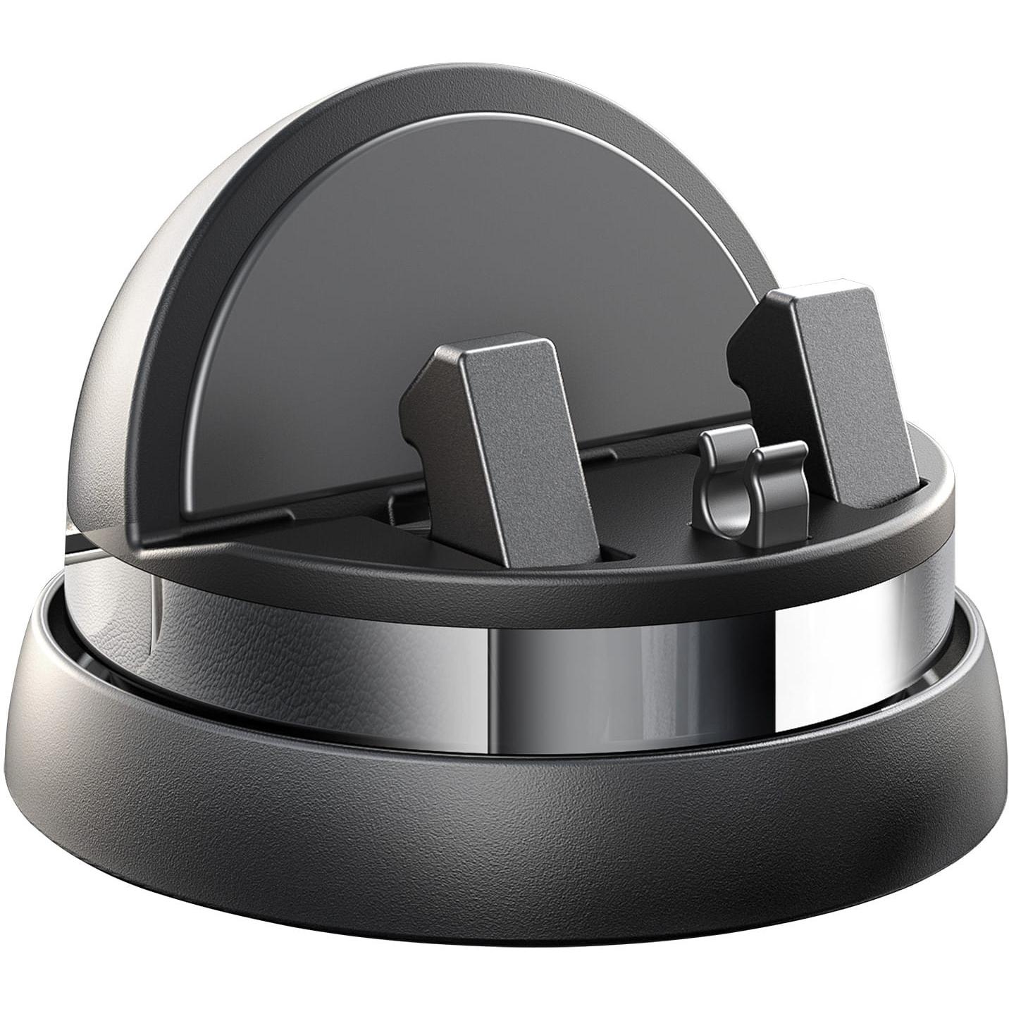 Platinet Supporto universale per auto Uchwyt Samochodowy Rotation (46239), Supporto per smartphone, Nero