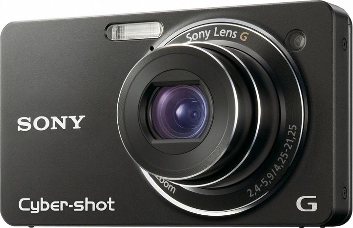 Sony DSC-WX1, 10 MPixel, 5x WW zoom, HD movies, black (1/2.4")