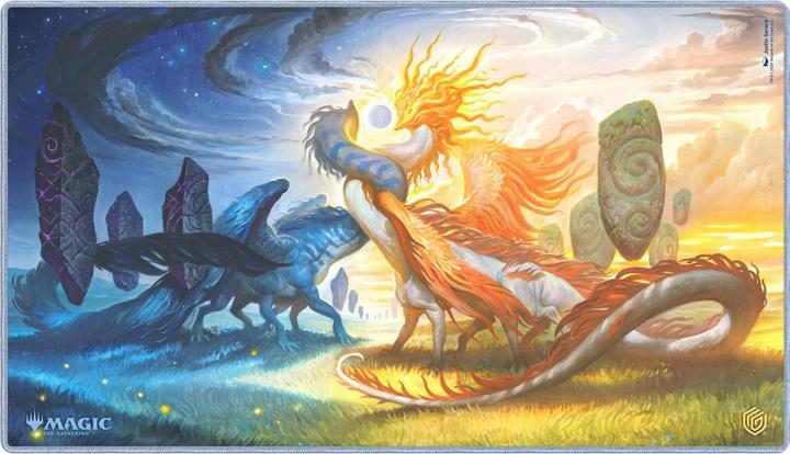 Actual product image Ultimate Guard Play-Mat Magic: The Gathering "Lorwyn Eclipsed" - Green Mythic
