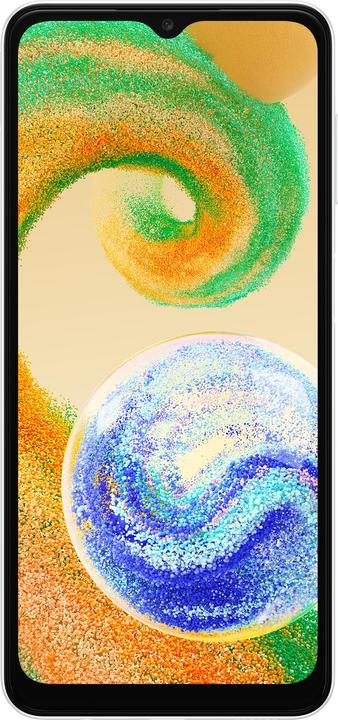 Actual product image Samsung Galaxy A04s (32 GB, White, 6.50", Dual SIM, 50 Mpx, 4G)