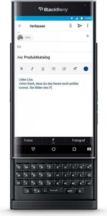 Image du produit BlackBerry privatif (5.40", 18 Mpx, 4G)