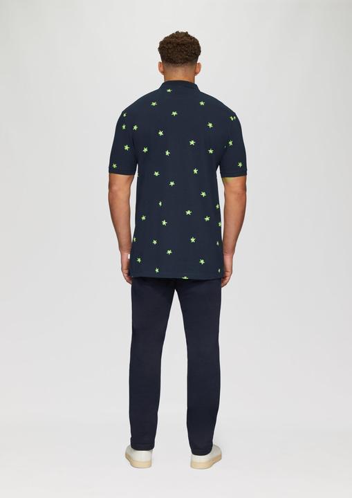 Immagine prodotto S.Oliver Polo-Shirt Poloshirt mit All-over-Print (XXL)
