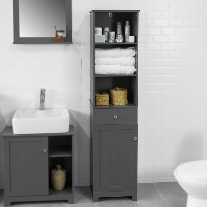 Actual product image SoBuy Bathroom tall unit