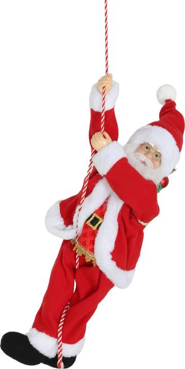 Image du produit Homcom Weihnachtsmann Stahl, Polyester Rot