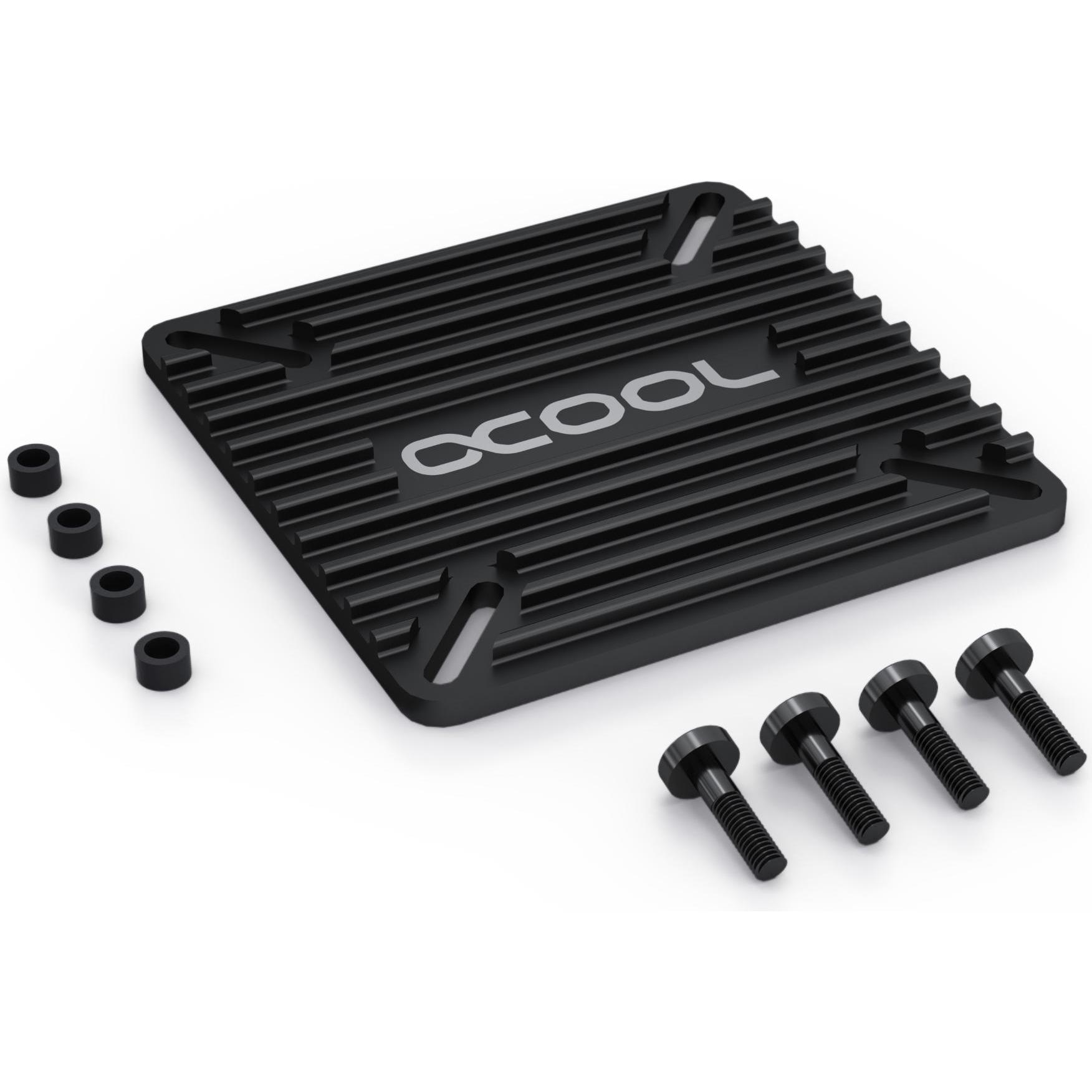 Thumbnail - Alphacool NexXxos GPX Pro Backplate - Schwarz, GPU Wasserkühler Zubehör