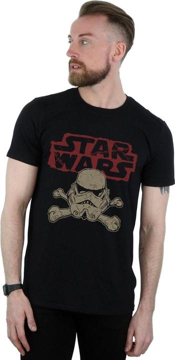 Produktbild Star Wars Stormtrooper Skull Logo TShirt (S)