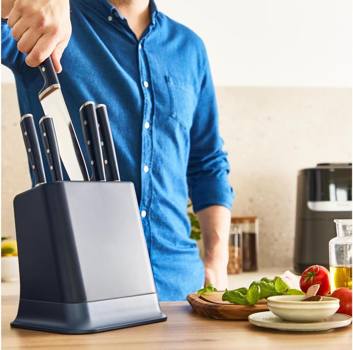 Produktbild Tefal EverSharp Pro 5-teiliges Messer-Set mit selbstschärfendem Messerblock