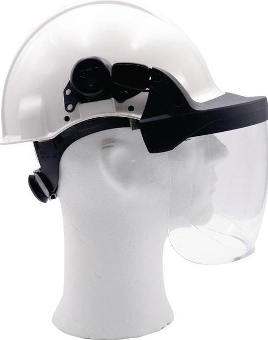 Productafbeelding 3M Vizierhouder FH1 voor veiligheidshelmen serie G3000 zwart nylon