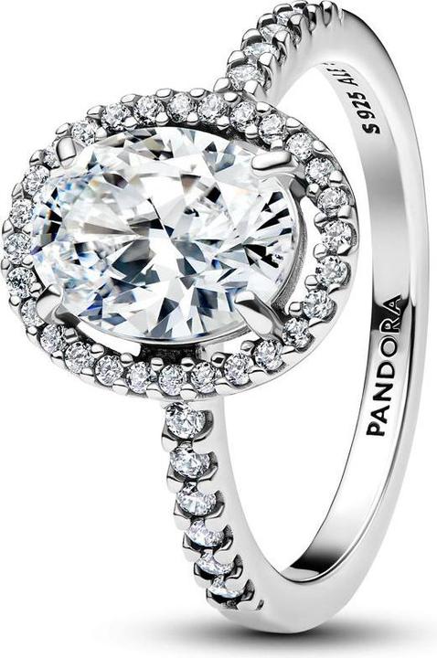 Produktbild Pandora Ovaler Funkelnder Strahlenkranz Ring (54, 925 Silber)