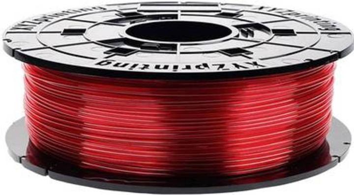Produktbild Davinci Filamentcassette PETG Clear für 3D NFC (PETG, 1.75 mm, 600 g, Rot)