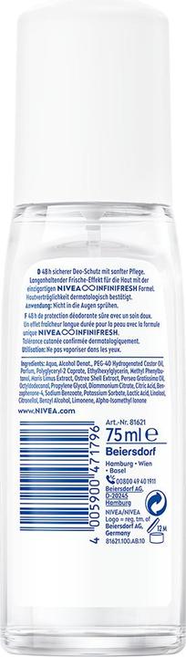 Immagine prodotto NIVEA Fresh Natural Vapo (Getto vaporizzato, 75 ml)