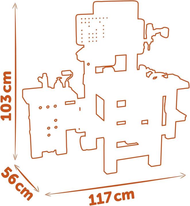 Actual product image Smoby Black+Decker Mega Center