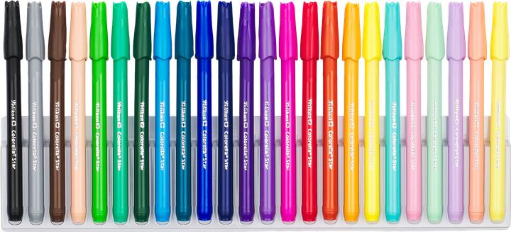 Actual product image Pelikan 822329 Felt-tip pen Mixed colours 24 pieces (24 x)