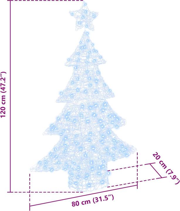 Image du produit vidaXL Weihnachtsdekoration