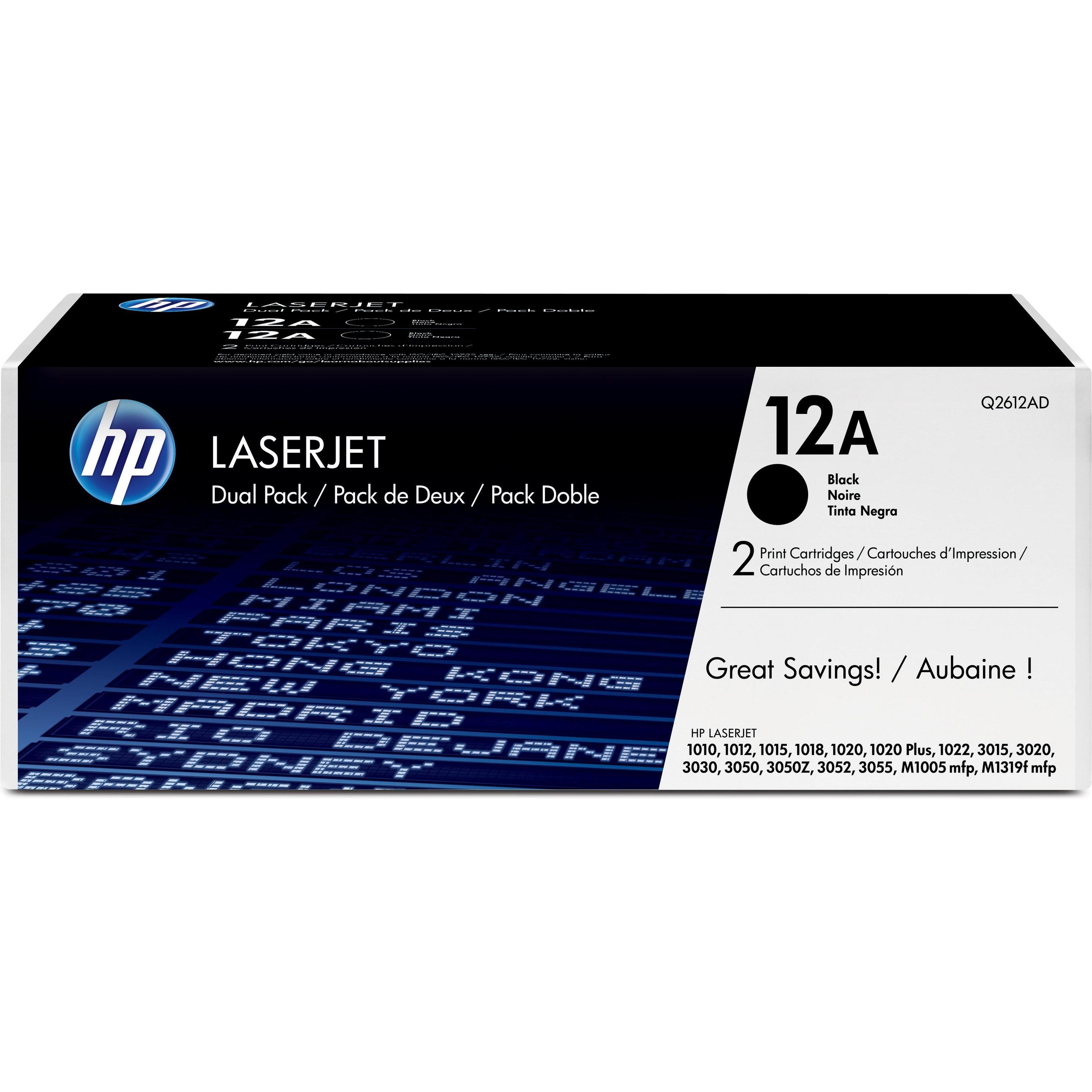 HP, Toner, 12a (BK)
