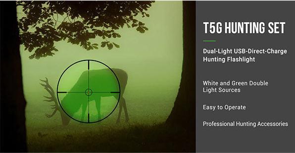 Actual product image Nextorch T5G Hunting Set LED Flashlight (170 lm)