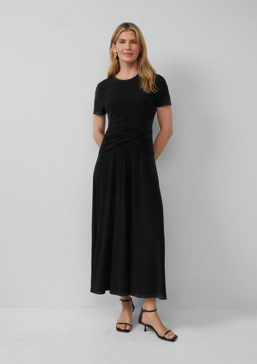 Produktbild S.Oliver Kleid Tailliertes Maxikleid mit Raffung (32)
