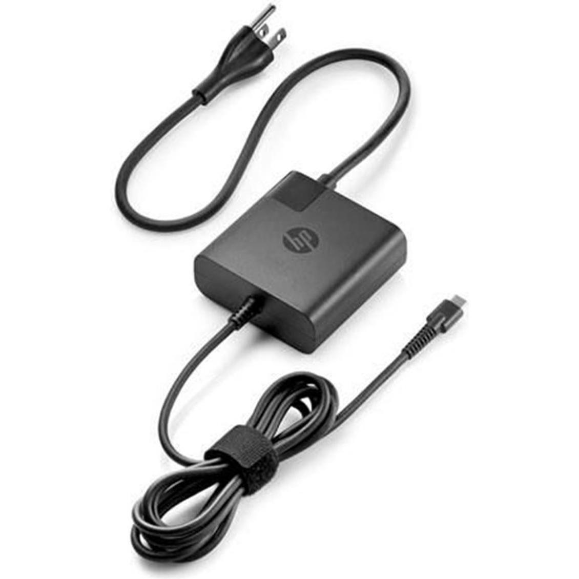 HP Ceto 65w USB-C Ac Adapter (65 W), Notebook Netzteil, Schwarz