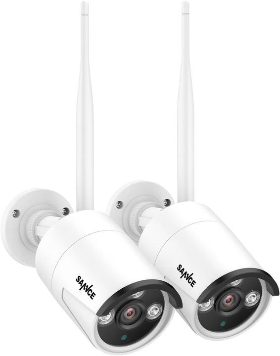 Actual product image Sannce WLAN Kamera Set für Überwachungssystem (2 Stück)