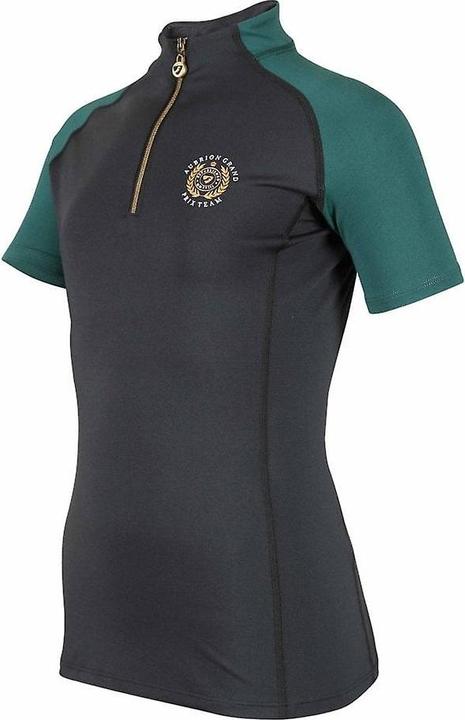 Immagine prodotto Aubrion Team Maglietta di Base Cerniera ad un quarto Maniche Corte Ragazze (146, 152)