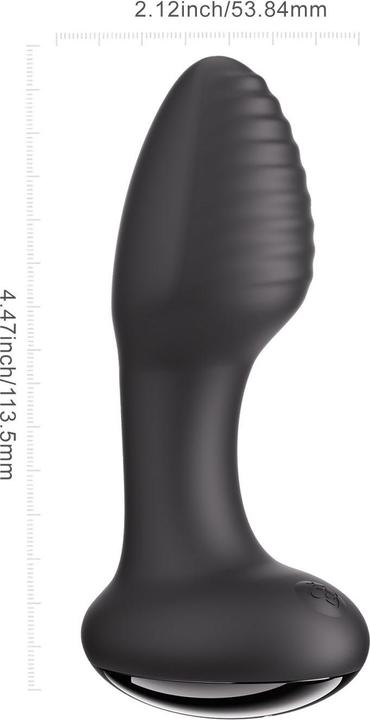 Productafbeelding Honey Play Box Frenzy Rotating Anal Vibrator Black
