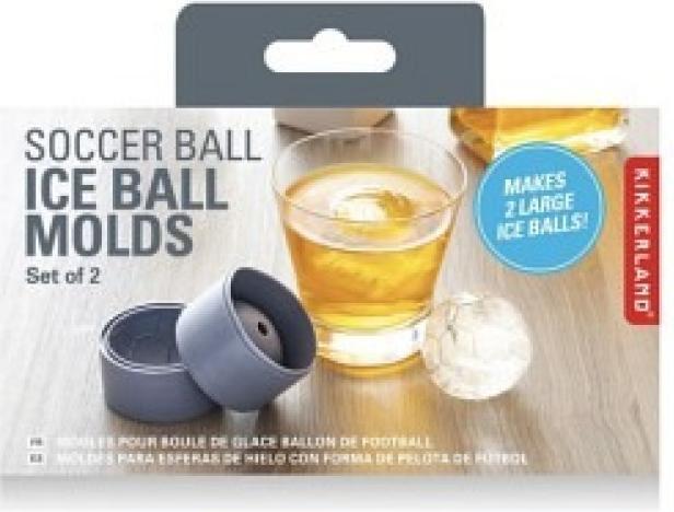Actual product image Kikkerland Soccer Ball Ice Ball Molds