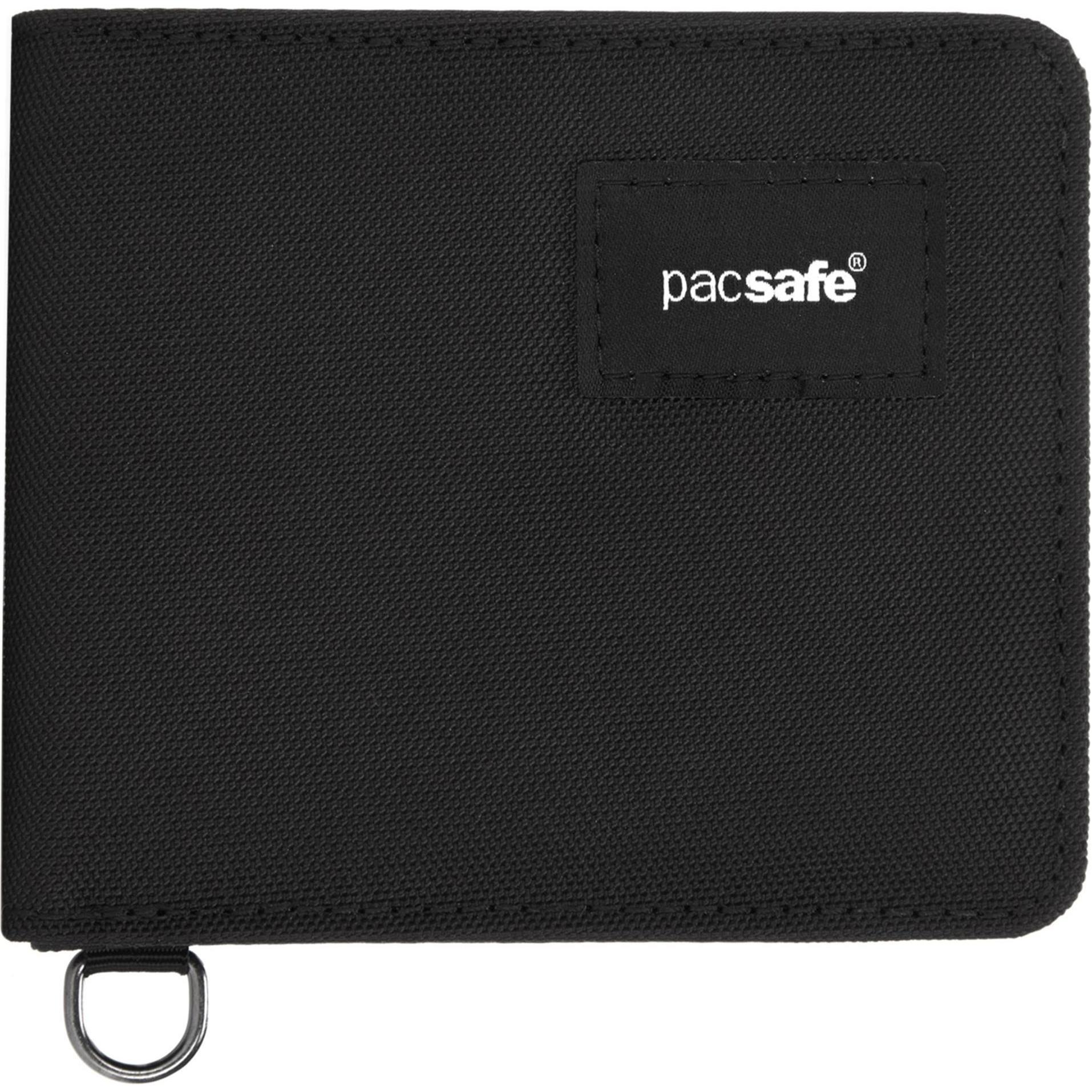 Pacsafe, Herren, Portemonnaie, RFIDsafe Portemonnaie schwarz, Schwarz