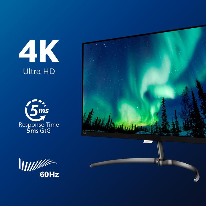 Actual product image Philips 276E8VJSB/00 (3840 x 2160 Pixels, 27")