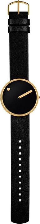 Actual product image Picto 43387-4120G Black Unisex 40mm 5ATM (Analogue wristwatch)