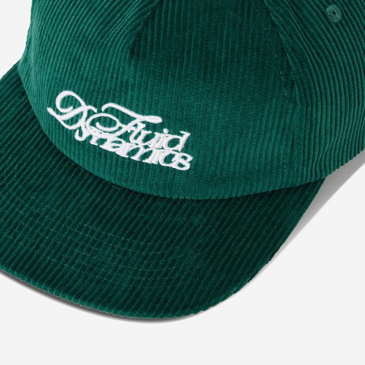 Produktbild Decathlon Cap 6 Panel Cordsamt - grün/schwarz