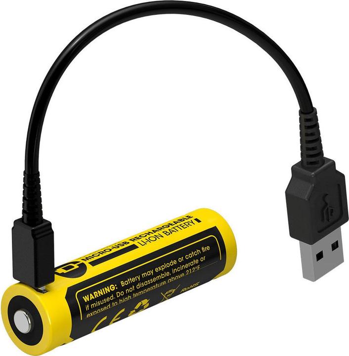 Produktbild Nitecore Li-Ion Akku Typ 14500 - 750mAh - NL1475R