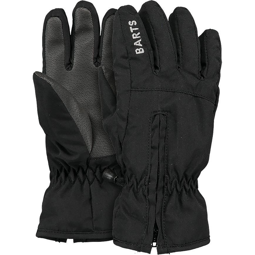 Barts, Herren, Handschuhe, Zipper Gloves black size 7, Schwarz, (7)
