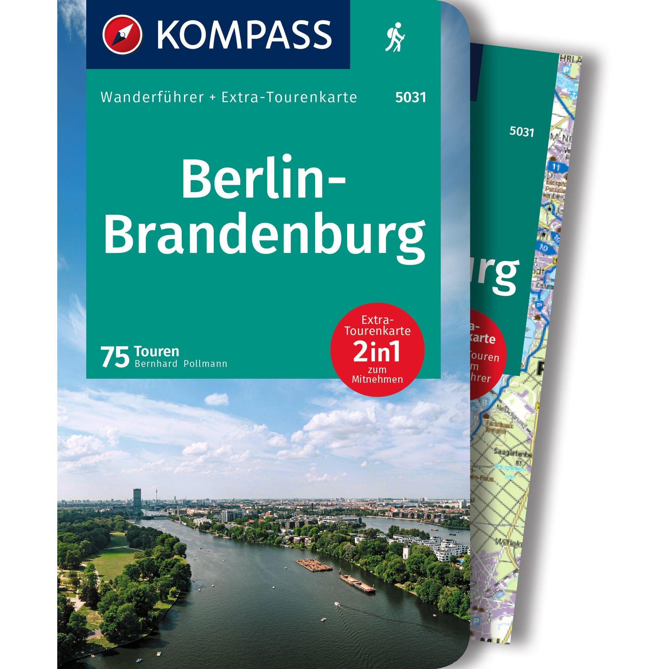 KOMPASS Wanderführer 5031 Berlin-Brande, Landkarte