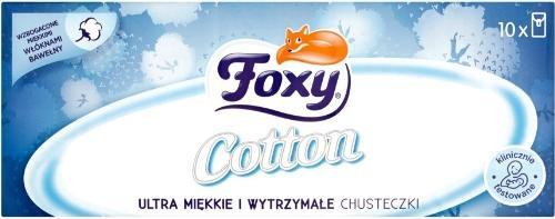 Actual product image Foxy Cotton Ultra soft and durable, 10 pieces