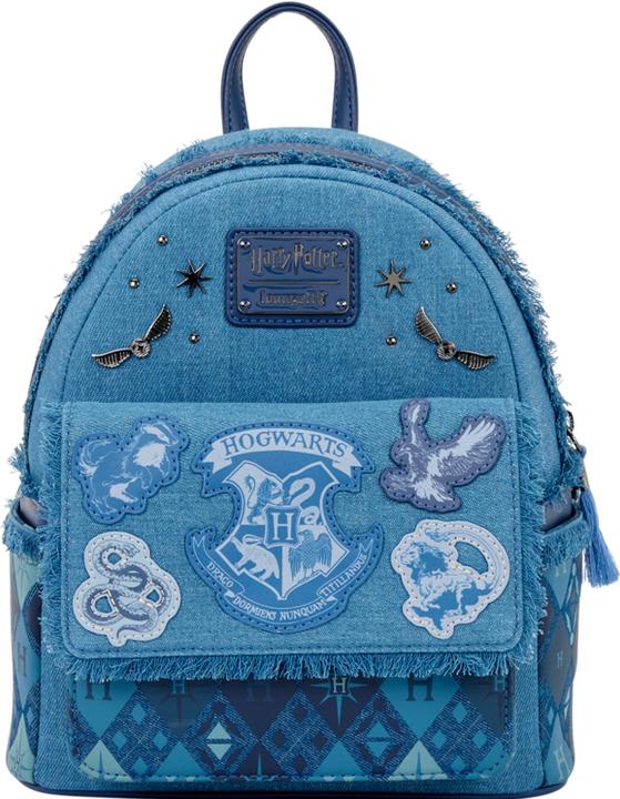 Produktbild Loungefly Warner Bros by Mini Rucksack Denim Harry Potter