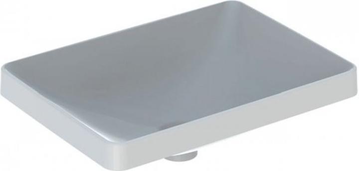 Actual product image Geberit VariForm built-in washbasin rectangular, 550x400mm, without tap hole, without overflow (410 mm, 550 mm)