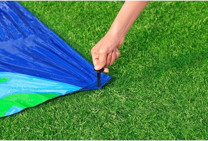 Actual product image Bestway H2OGO! Lunar Launch 2-Lane Double Water Slide 4.88 m (4.88 m)