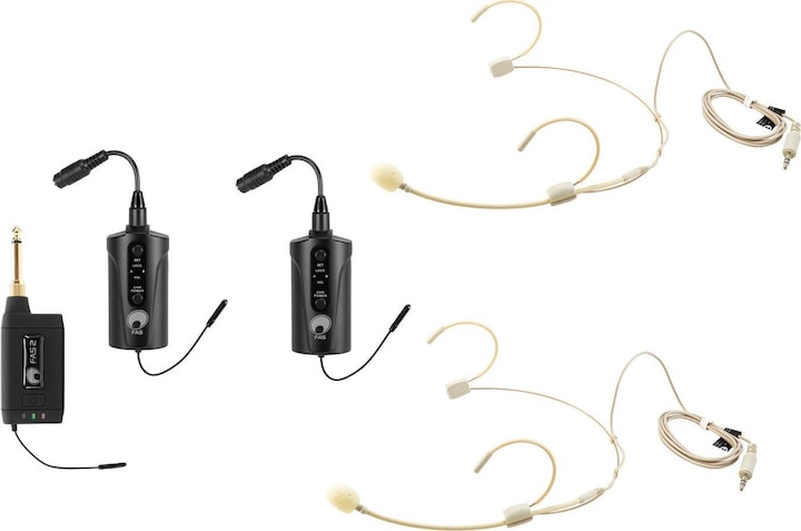 Produktbild Omnitronic Set FAS TWO + 2x BP + 2x Headset 660-690Mhz