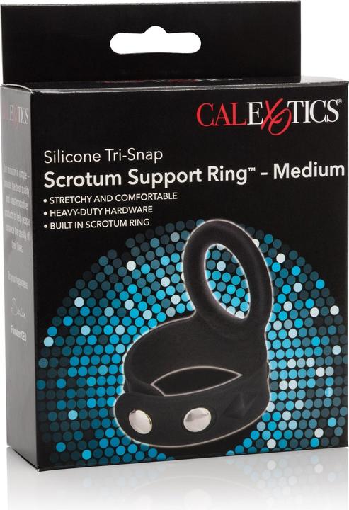 Produktbild CalExotics 3-Snap Scrotum Ring - Medium (3.25 cm)