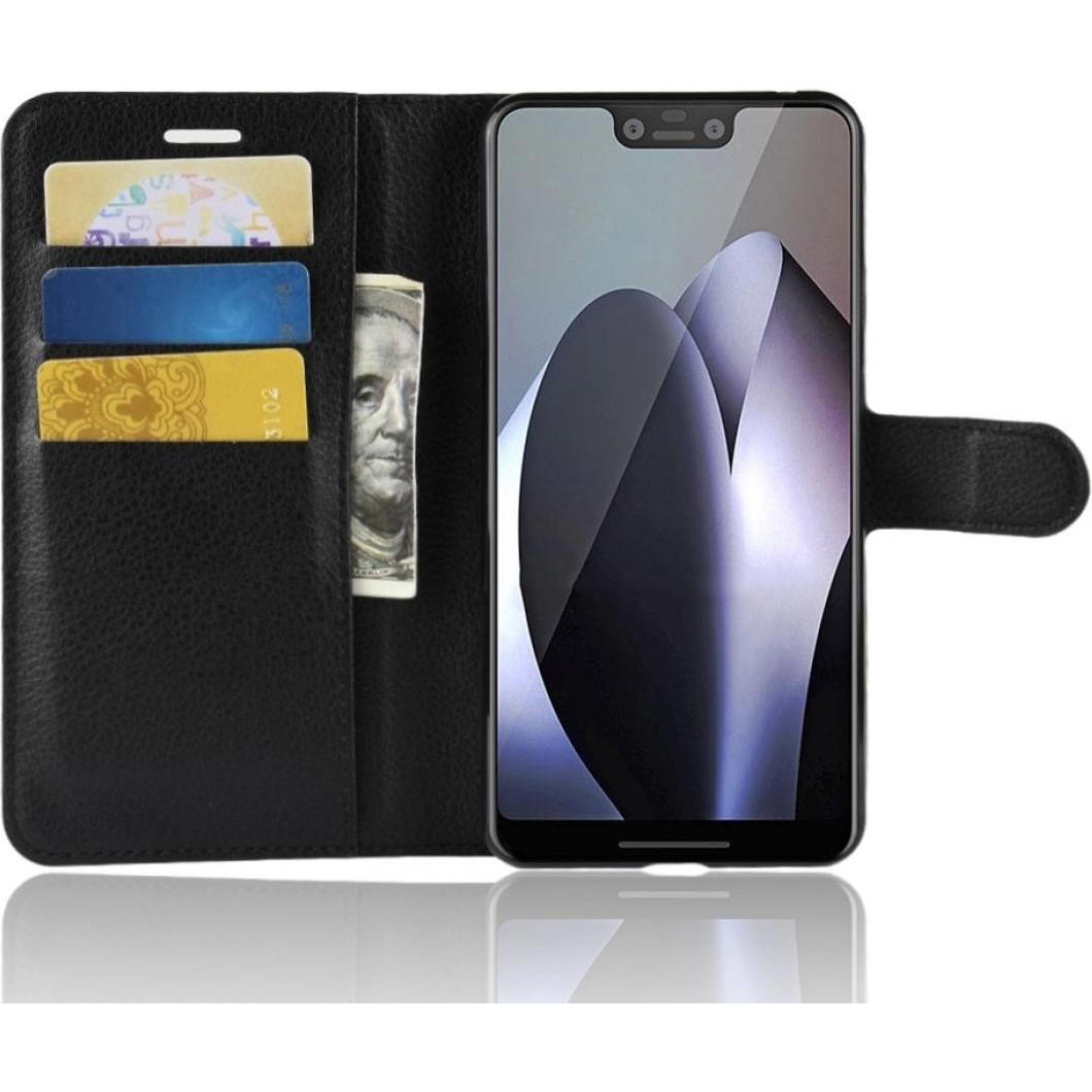 Thumbnail - Screenguard Google Pixel 3 Leather Guard Lederhülle (Google Pixel 3), Smartphone Hülle, Schwarz