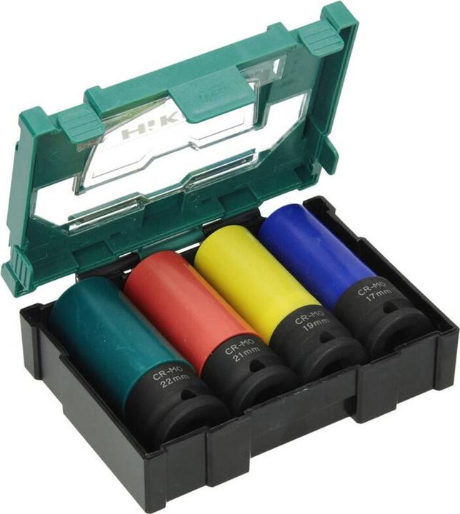 Actual product image Hitachi Smūginių galvų rinkinys HiKOKI 17/19/21/22mm (17 mm, 19 mm, 21 mm, 22 mm)