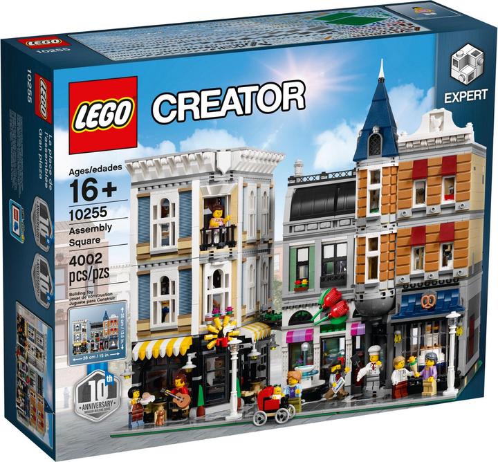 Produktbild LEGO Creator Expert End-Of-Live Set Assembly Square / Stadtleben - 10255 NEU! Teile 4002x (10255)