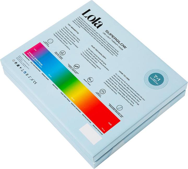 Actual product image Lola Superglow LED Light Therapy Mask