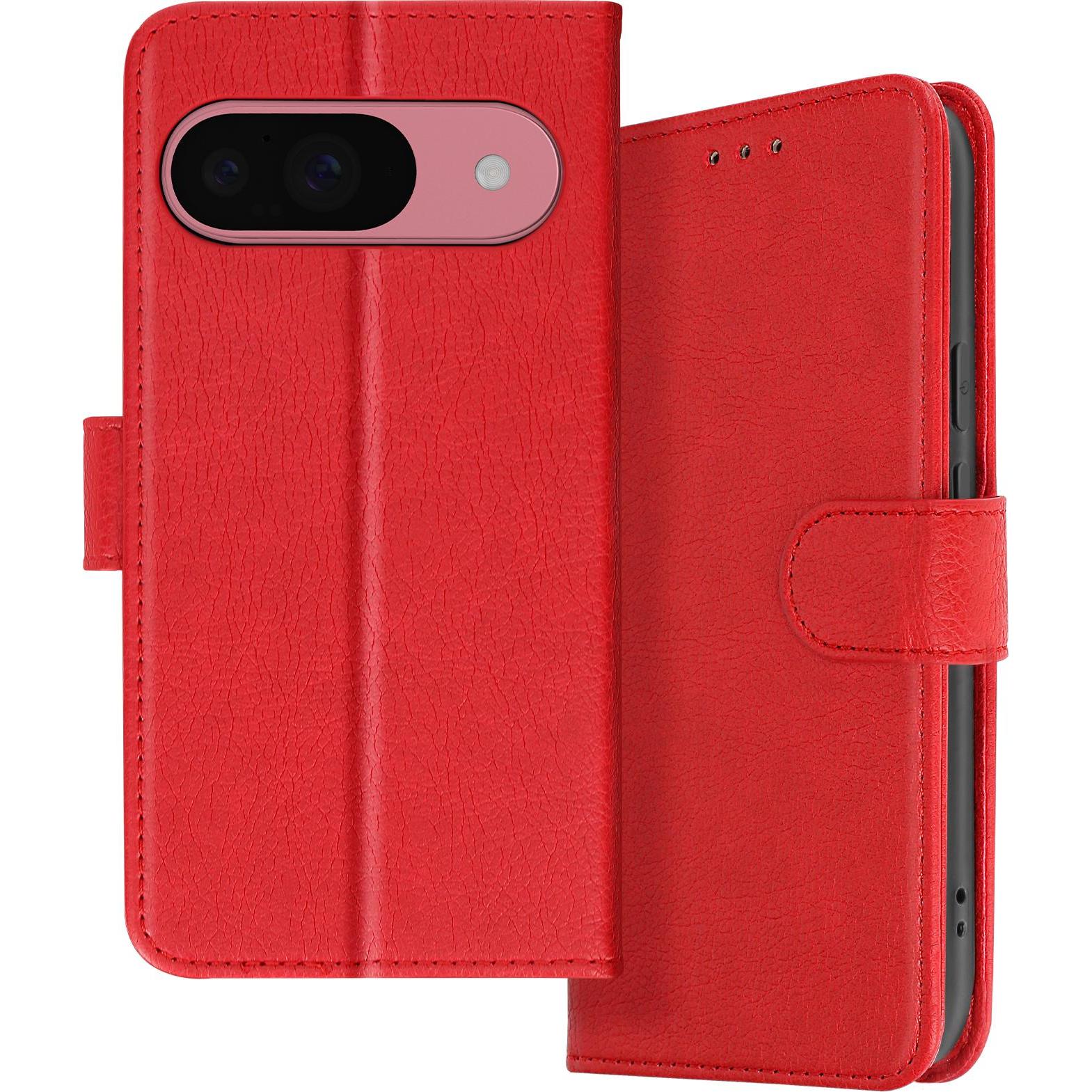 Thumbnail - Avizar Chesterfield Cover (Google Pixel 9 Pro), Smartphone Hülle, Rot