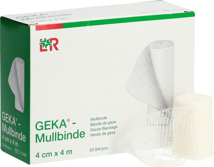Produktbild Geka Mullbinde 4cmx4m 20