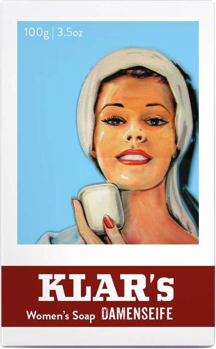 Actual product image Klar Soaps Solid Soaps Ladies Soap 100 g (Hard soap)