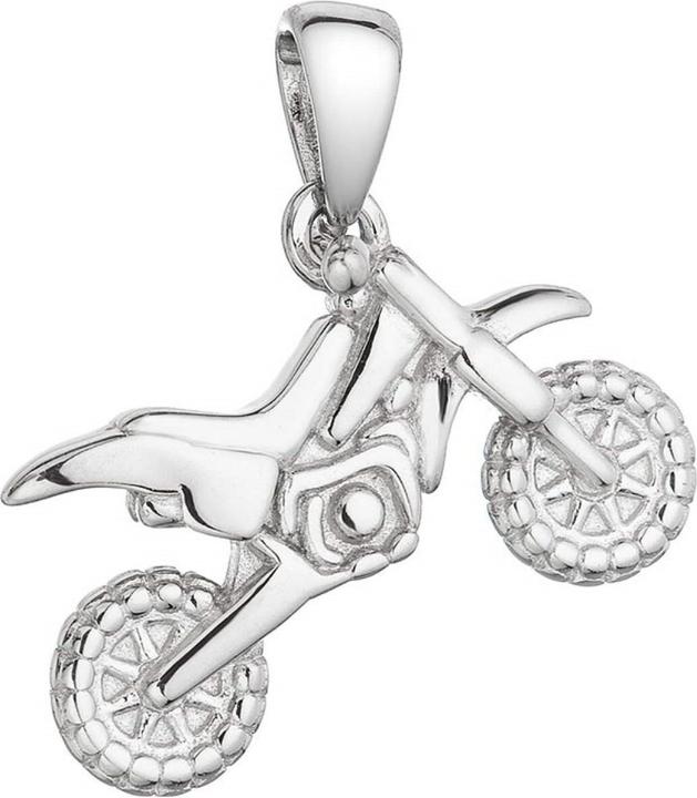 Productafbeelding Evolution Group Zilveren hanger Motorfiets 64015 (Zilver)